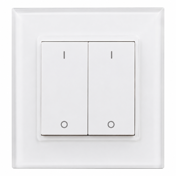 Variateur RF Bouton 2 Zones Blanc (ref.3600033)