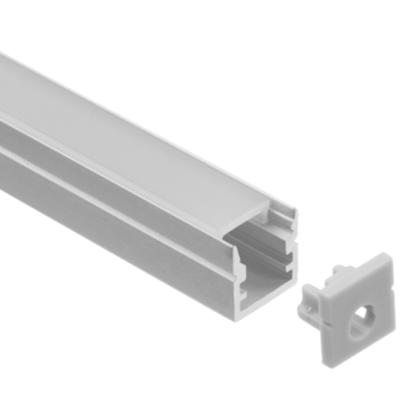 Profilé "U Skin" 10x10mm (ref.1401010)