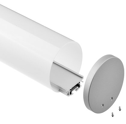Profilé "TUBE 360°" DIAM60mm 1m (ref.1407061)