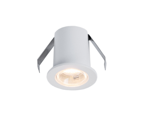 Spot blanc rond meuble 2W Øcut25xØext30xh.30mm (ref.9712627)